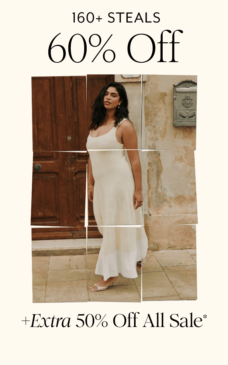 160+ Steals 60% Off + Extra 50% Off All Sale*